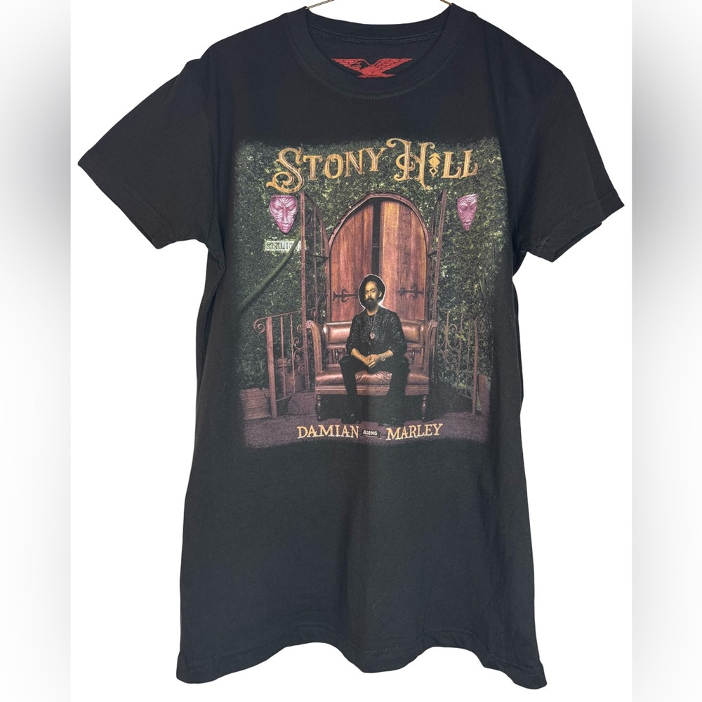 Unisex Damien Marley Stony Hill Fall Tour 2017 Graphic T-Shirt